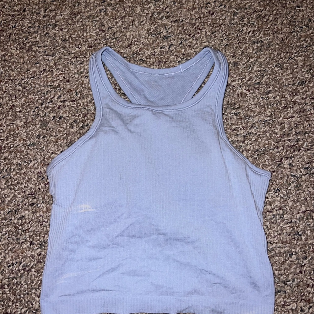 Ribbed crop tank